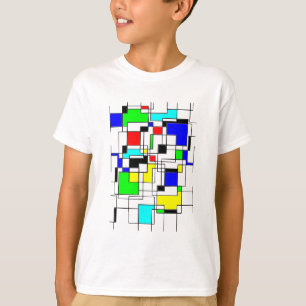 T-shirts Homenagem Aleatória A Mondrian