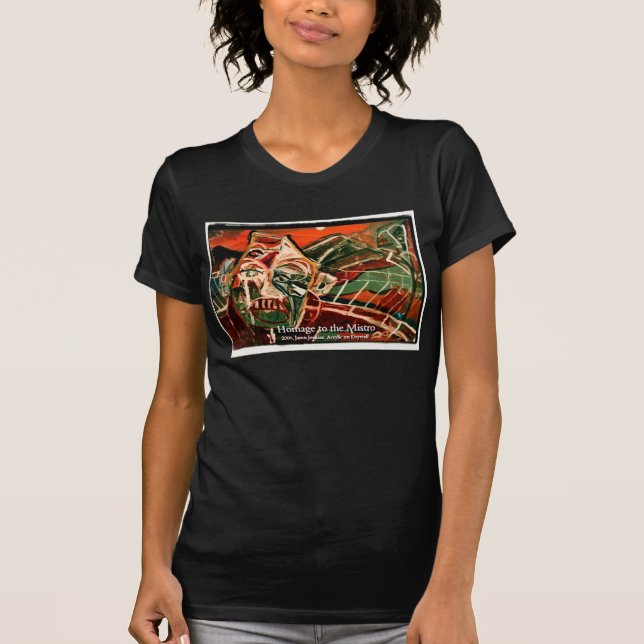 T-shirts Homenagem ao Mestre (Frente)
