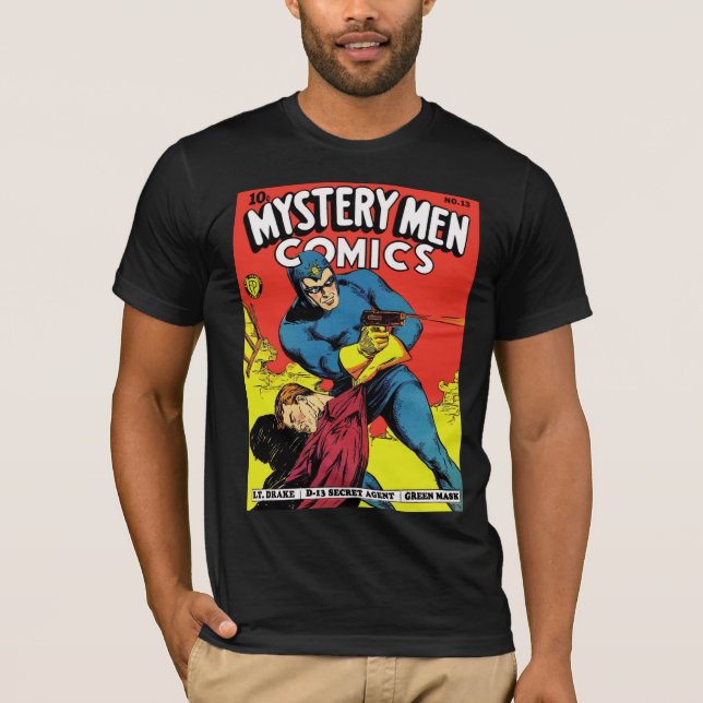 T-shirts Homens 13 do mistério (Frente)