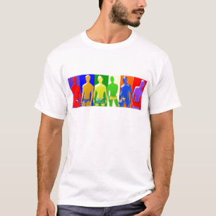 T-shirts Homens Arco-íris