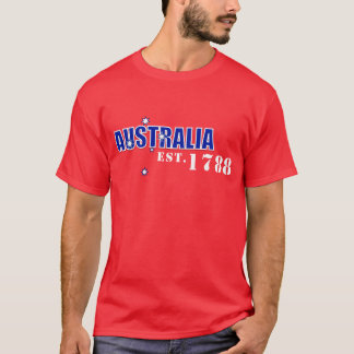 T-shirts Homens Austrália, Est. 1788