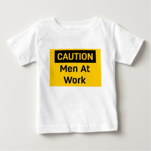 T-shirts Homens de cuidado no trabalho