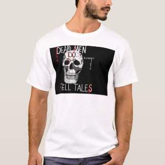 T-shirts Homens do morto de CSI da ciência forense do