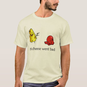 T-shirts Homens maus do queijo