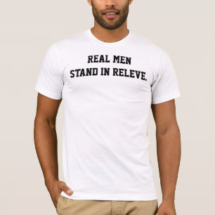 T-shirts Homens reais. T masculino do dançarino