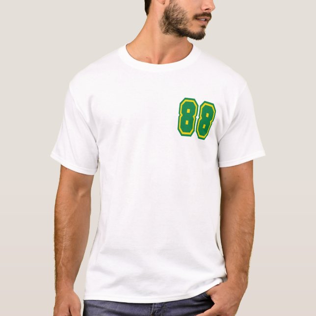 T-shirts Homens T básico (brancos) (Frente)