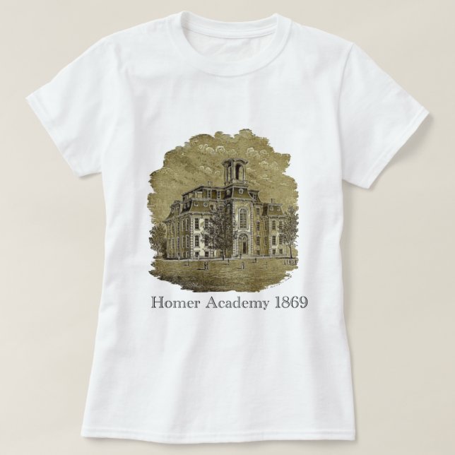 T-shirts Homer Academy 1869 Soft Women's Tee (Frente do Design)