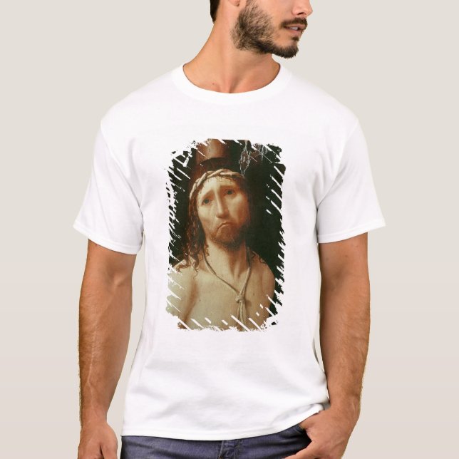 T-shirts Homo de Ecce (óleo no painel) (Frente)