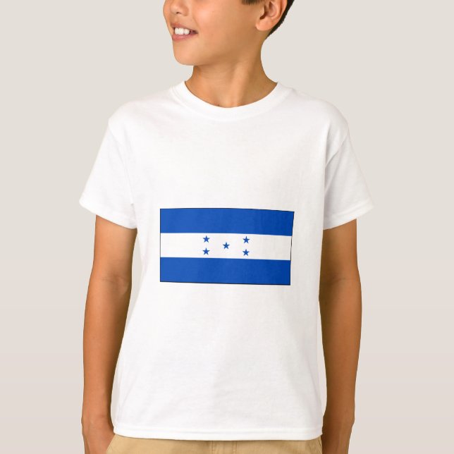 T-shirts Honduras FLAG Internacional (Frente)