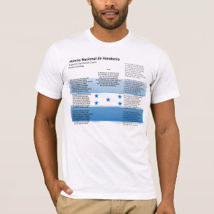 T-shirts Honduras - Himno Nacional de Honduras