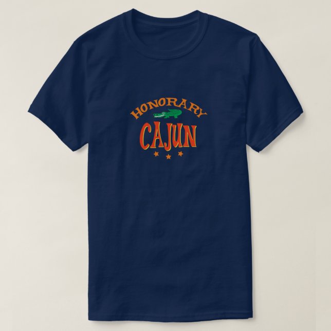 T-shirts Honorário Cajun (Frente do Design)