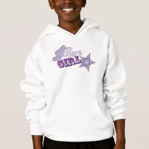 T-shirts Hoodie da menina do deus