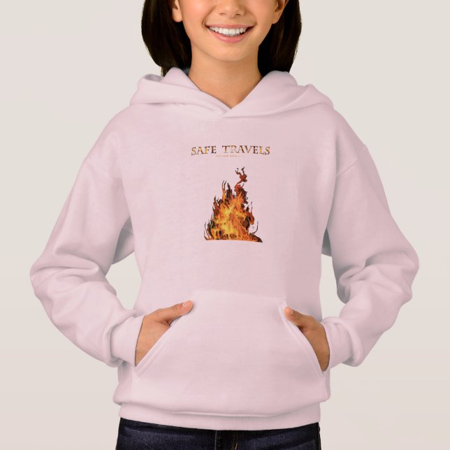 T-shirts Hoodie das meninas (Frente)