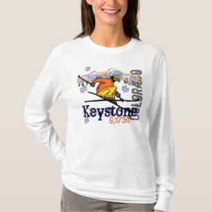 T-shirts Hoodie de esqui Keystone Colorado