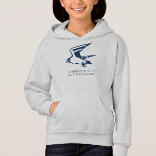 T-shirts Hoodie do falcão das meninas