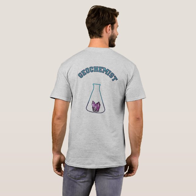 T-shirts Hoodie do Geochemist (Parte Traseira Completa)