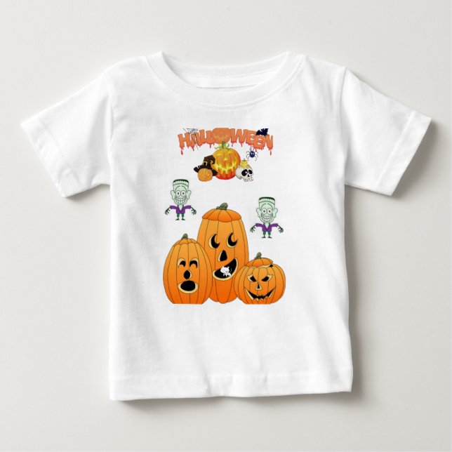 T-shirts Hoodie Halloween Todlers (Frente)