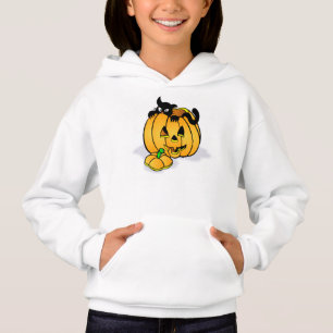 T-shirts Hoodie/Pumkin de Hanes de MeninasBlend® com Blac