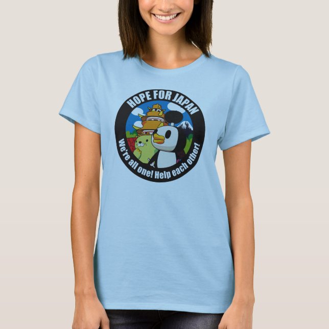 T-shirts Hope for Samurai Japan (Frente)