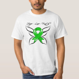 T-shirts Hope Love Faith Butterfly - Cerebral Palsy