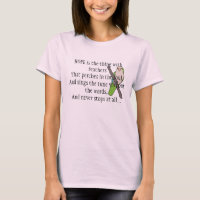 Hope Poem por Emily Dickinson com Quaker Parakeet