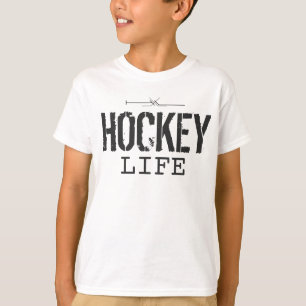 T-shirts hóquei e vida unidos