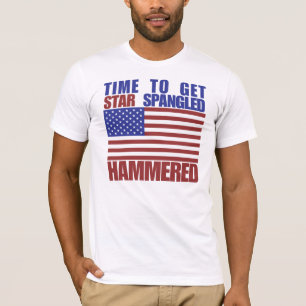T-shirts Hora de virar uma estrela martelada