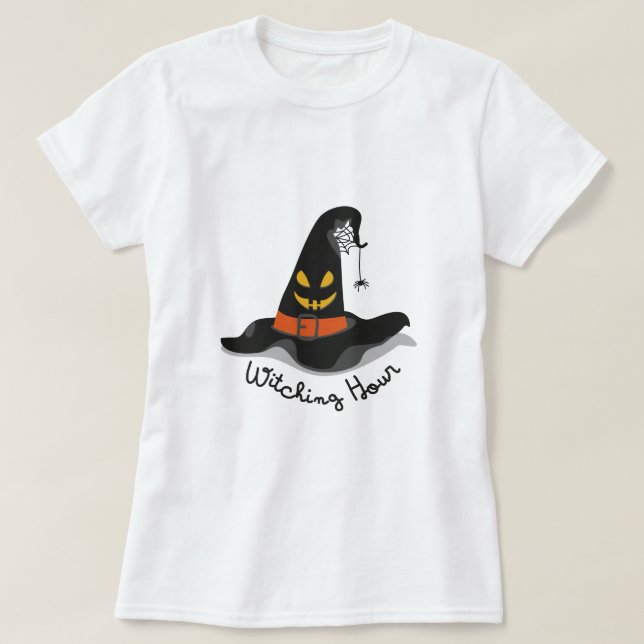 T-shirts Hora Witching (Frente do Design)