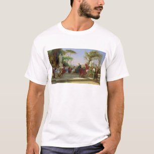 T-shirts Horatius que lê suas sátiras a Maecenas, 1863