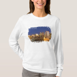 T-shirts Horizonte de Chicago, Illinois, fotografado de Wes