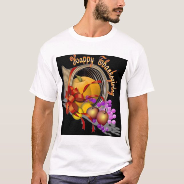 T-shirts horn3_black_200 (Frente)