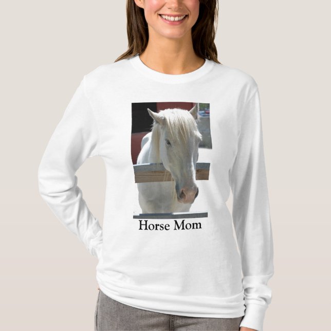 T-shirts Horse Mãe (Frente)