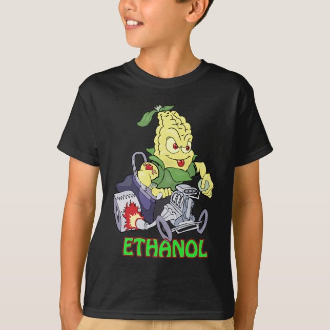 T-shirts Hot rod do álcool etílico (Frente)