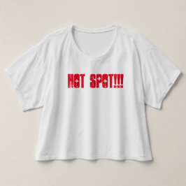 T-shirts Hot spot para meninas quentes