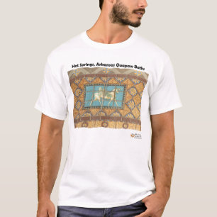 T-shirts HotSprings, AR Quapaw Dome Telhas II Presentes Rou