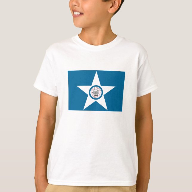 T-shirts Houston Flag (Frente)