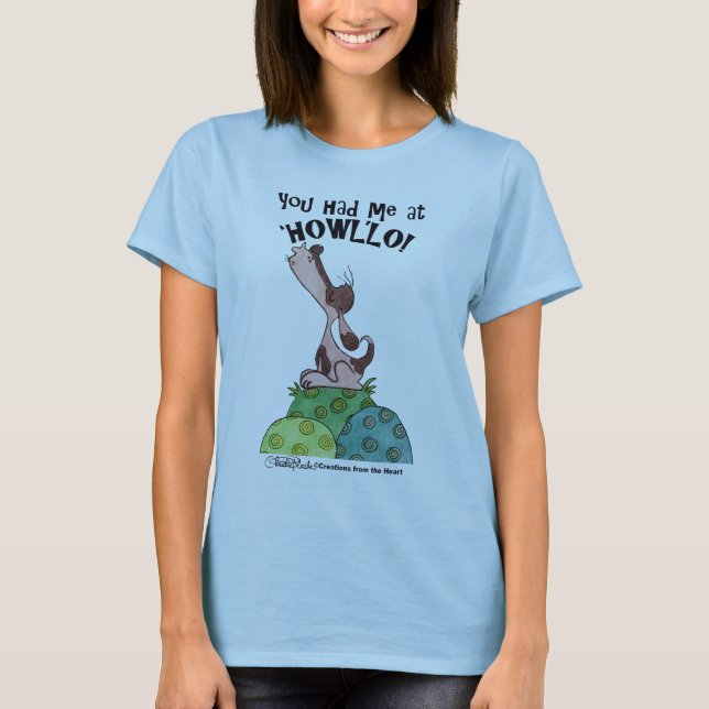 T-shirts Howler Dog (Frente)
