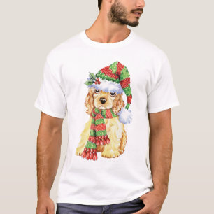 T-shirts Howliday feliz cocker spaniel