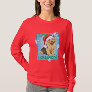 T-shirts Howlidays feliz Norfolk Terrier