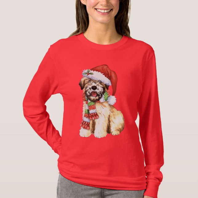 T-shirts Howlidays feliz Wheaten (Frente)