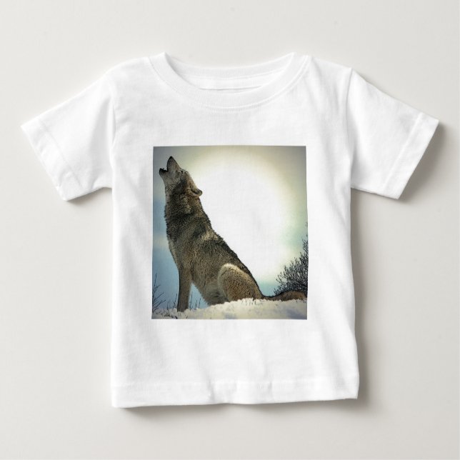 T-shirts Howling Wolf (Frente)