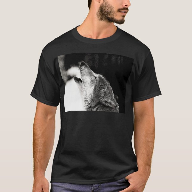 T-shirts Howling Wolf (Frente)