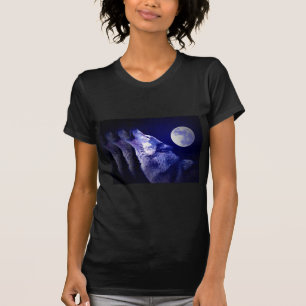 T-shirts Howling Wolf