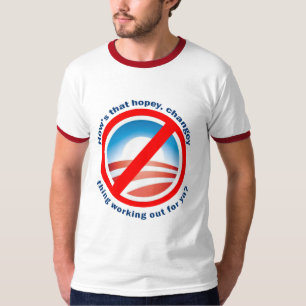 T-shirts Hows essa coisa de Hopey Changey que elabora para