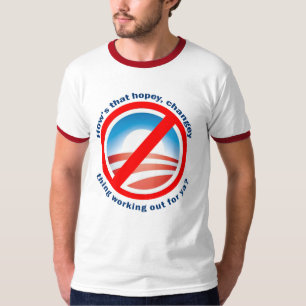 T-shirts Hows essa coisa de Hopey Changey que elabora para