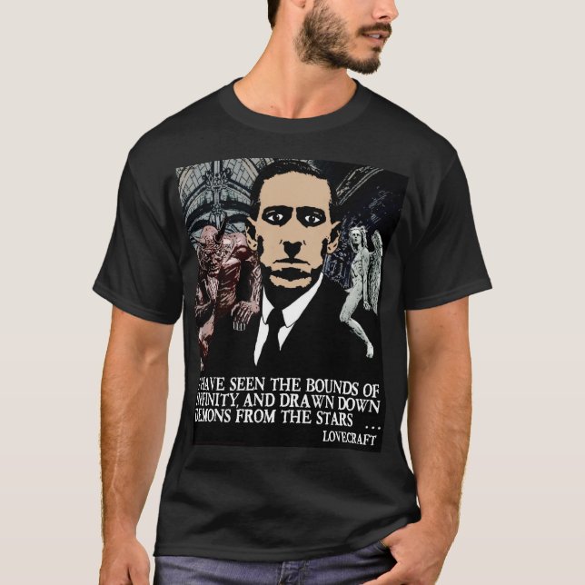 T-SHIRTS HP LOVECRAFT (Frente)