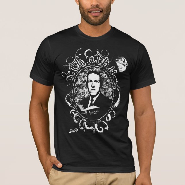 T-shirts HP Lovecraft (Frente)