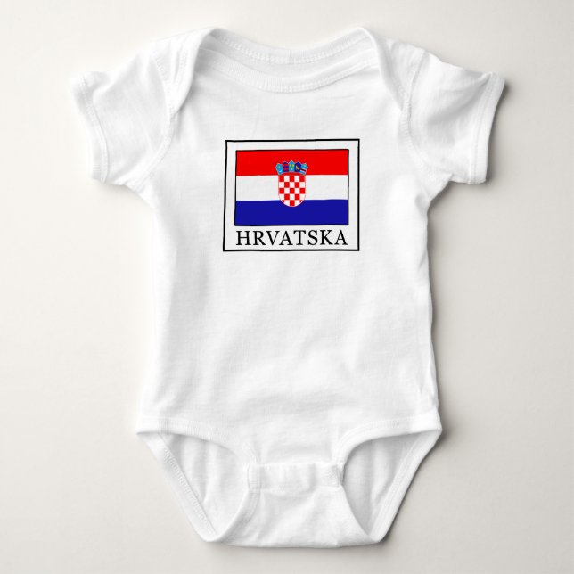 T-shirts Hrvatska (Frente)