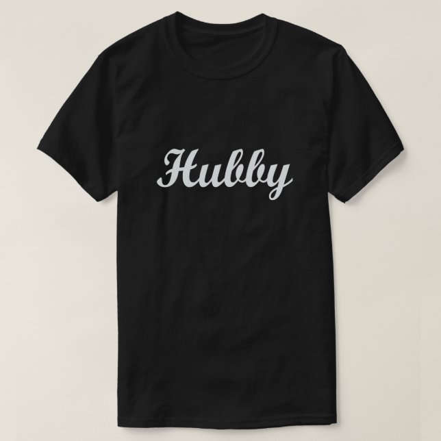T-SHIRTS HUBBY (Frente do Design)
