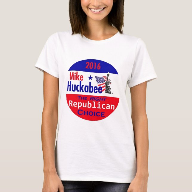 T-SHIRTS HUCKABEE 2016 (Frente)